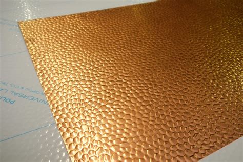 hammered copper sheets canada